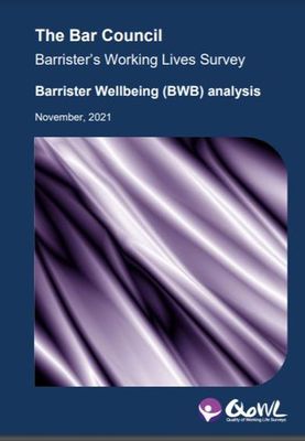 Working Lives 2021 Wellbeing Analysis