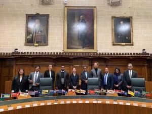Delegates from the Bar Association of Sri Lanka visit to the UK Supreme Court
